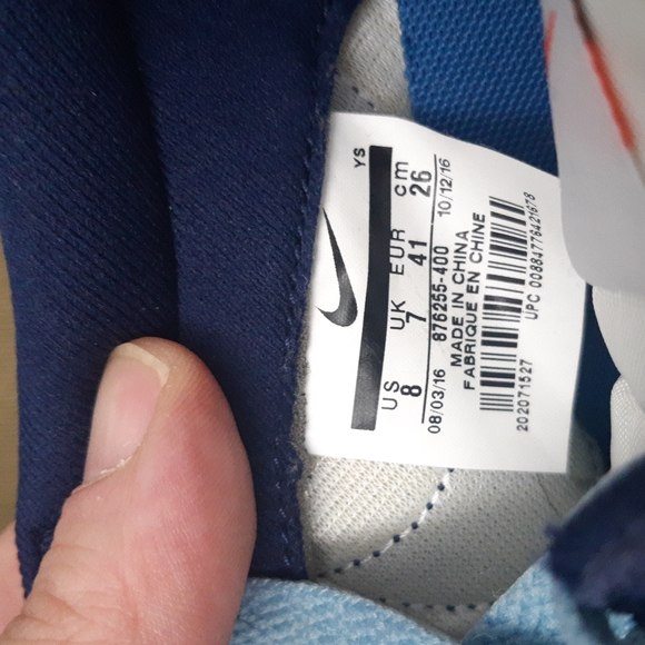 NIKE WAFFLE RACER '17 MICA BLUE, BINARY BLUE & WHITE - Picture 14 of 17